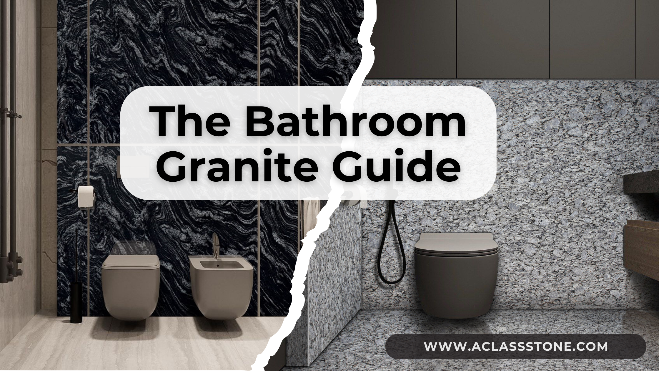 bathroom granite design